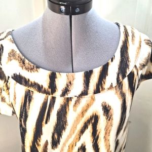 Rafaella Graphic Animal Print  Size large p